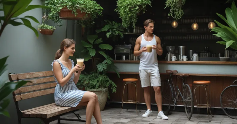 Best dairy-free milk alternatives for iced coffee by Timerso.com