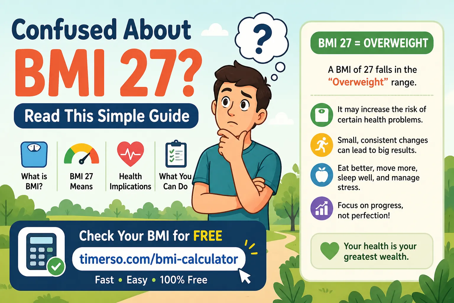 Confused About BMI 27? Read This Simple Guide by Timerso.com