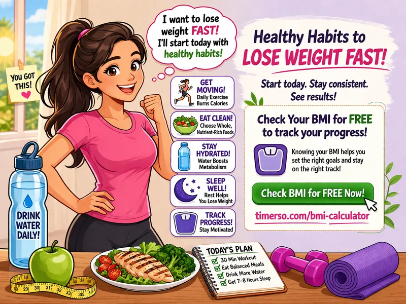 BMI change by using calculator by Timerso.com