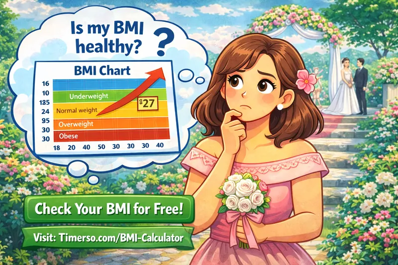 Find BMI by using BMI calculator by Timerso.com