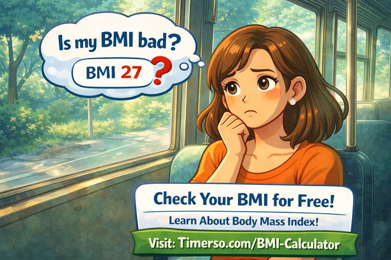 Find BMI by using BMI calculator by Timerso.com