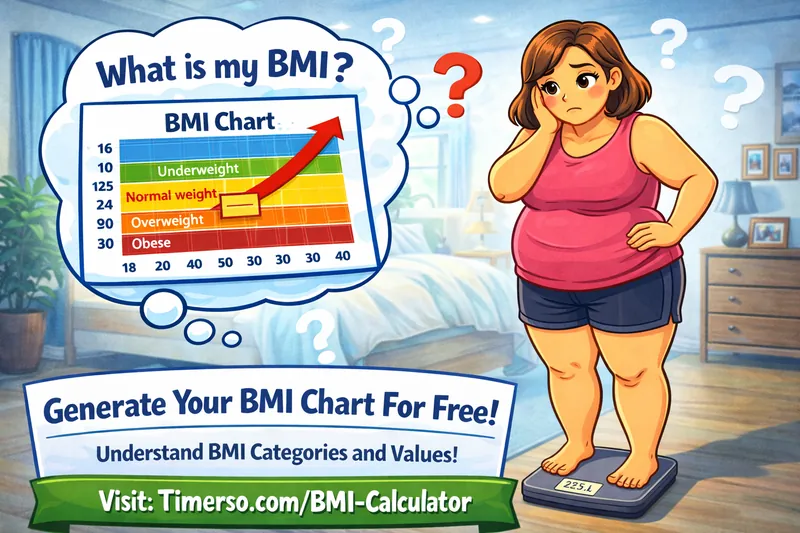 Find BMI by using BMI calculator by Timerso.com