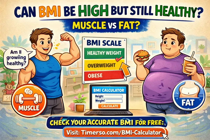 Find BMI by using BMI calculator by Timerso.com
