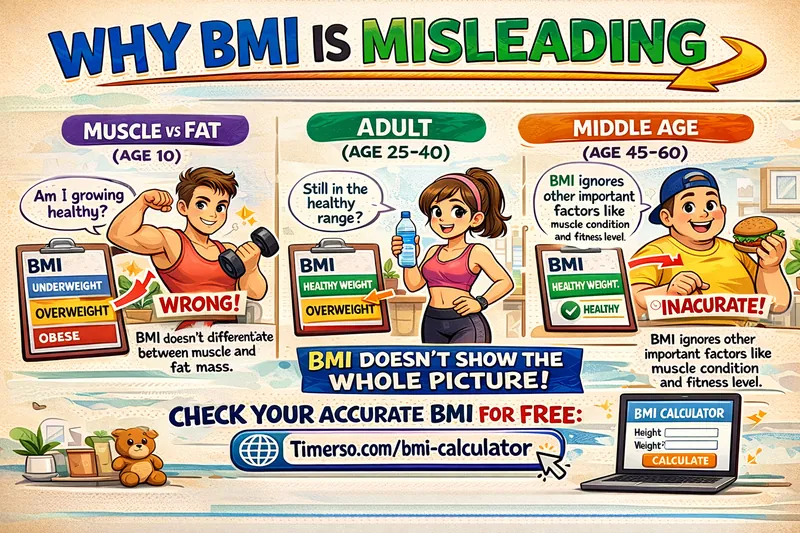 Find BMI by using BMI calculator by Timerso.com