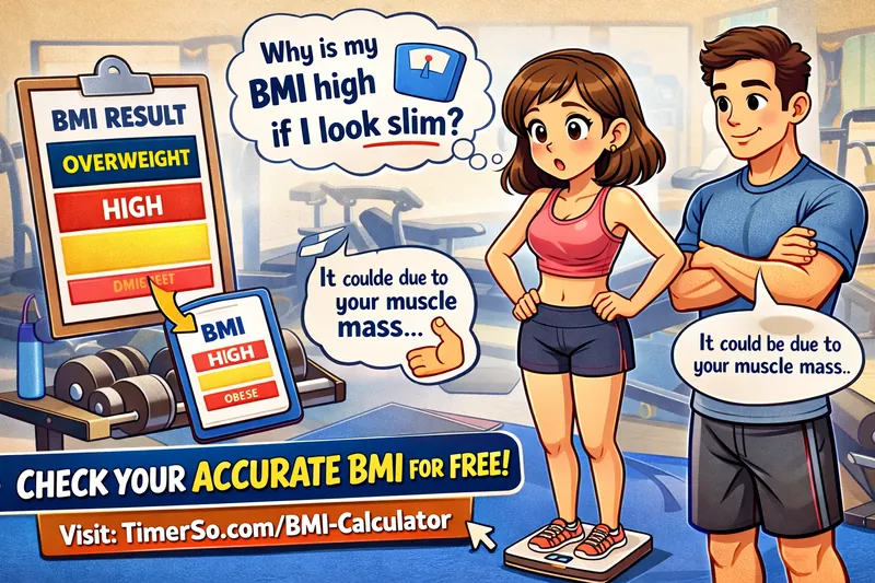 Find BMI by using BMI calculator by Timerso.com