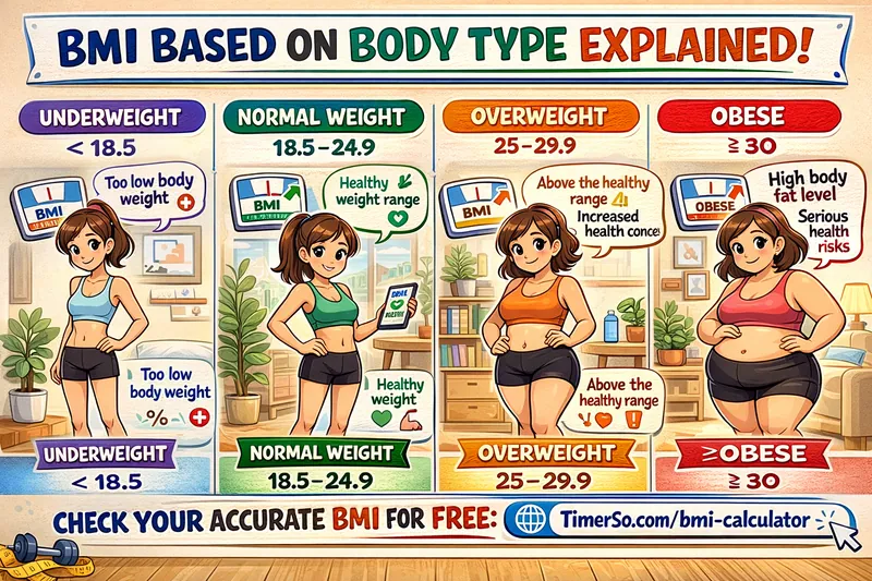 Find BMI by using BMI calculator by Timerso.com