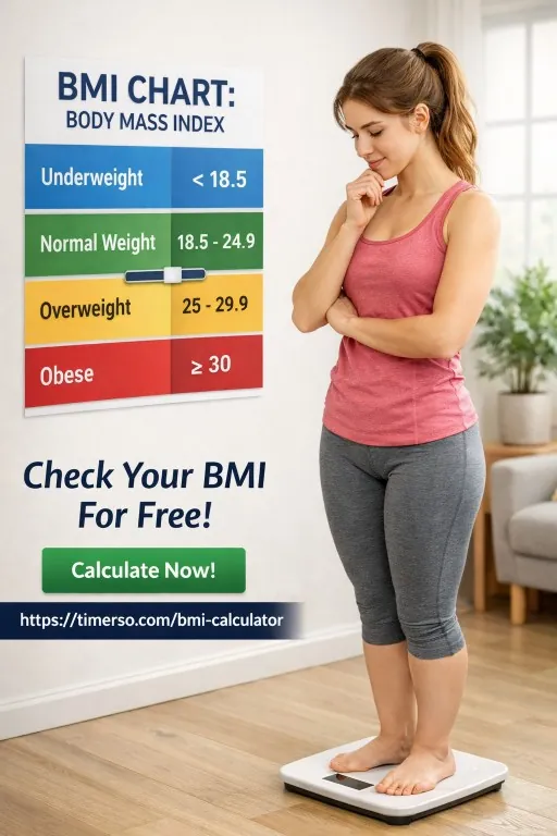 BMI calculator for women